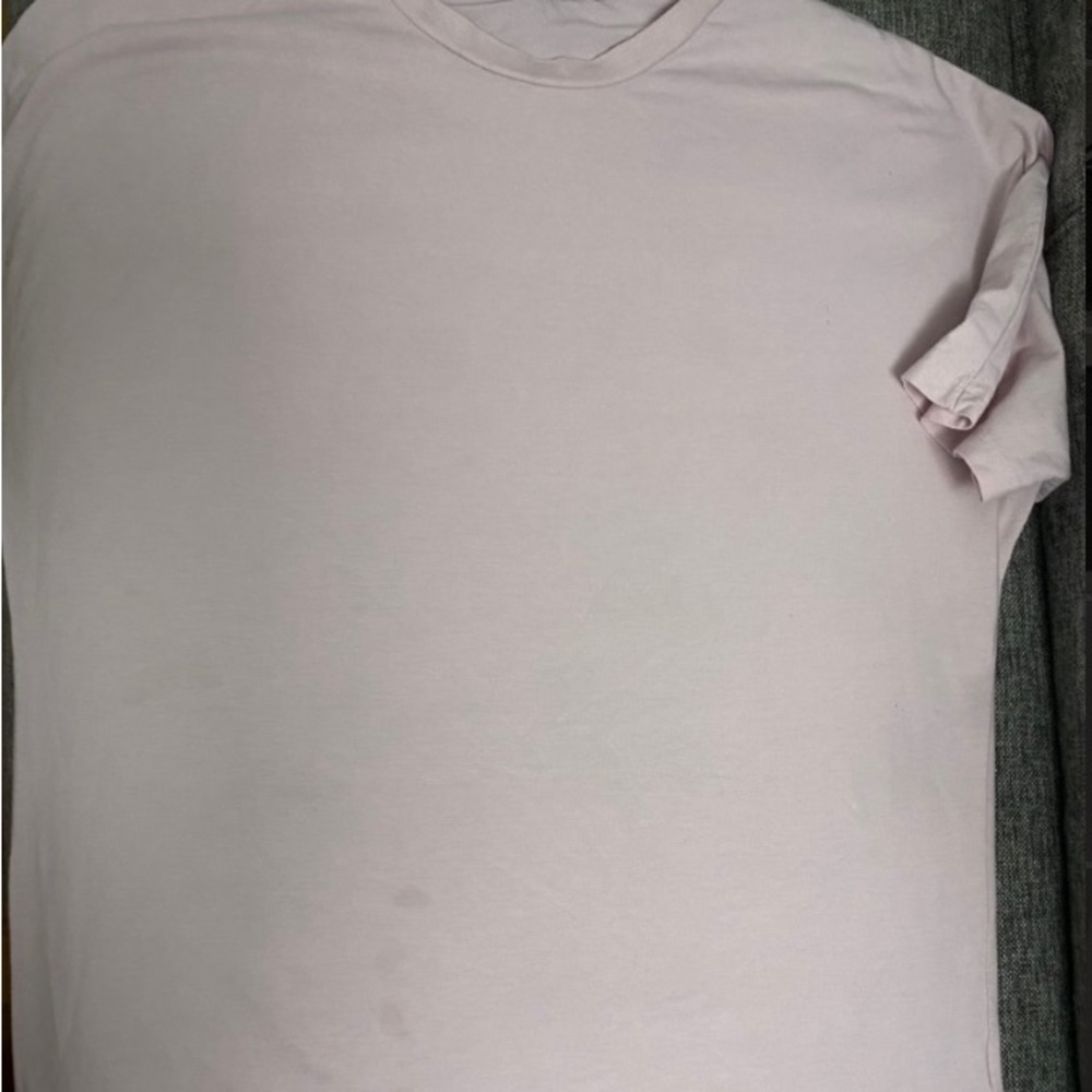 SHEIN Pink Short Sleeve Tee